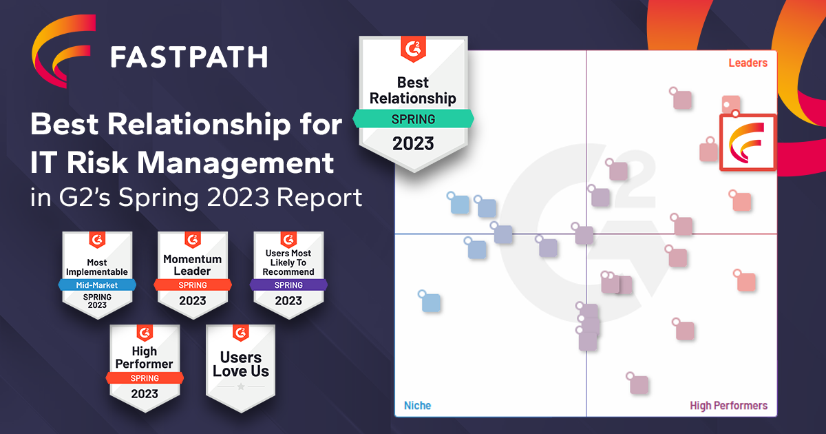 G2 Spring 2023 - Fastpath #1, Relationship Index for IT Risk Management